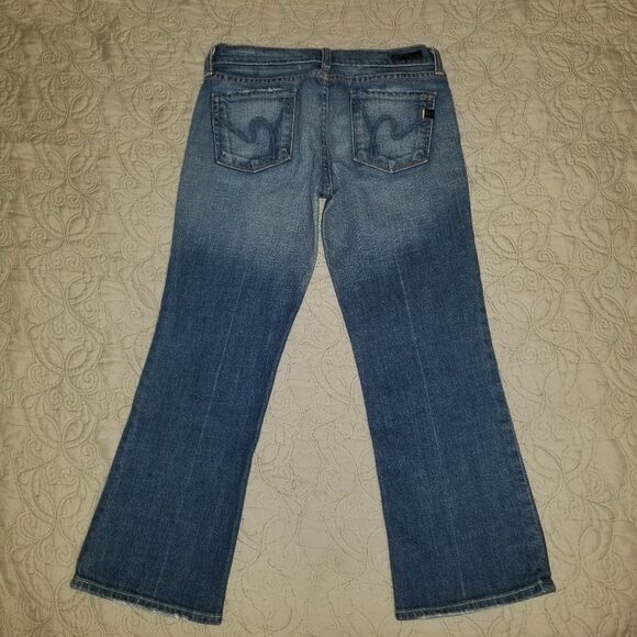Citizens Of Humanity Kelly #063 medium wash cropped jeans sz 26 10581 - Picture 3 of 6